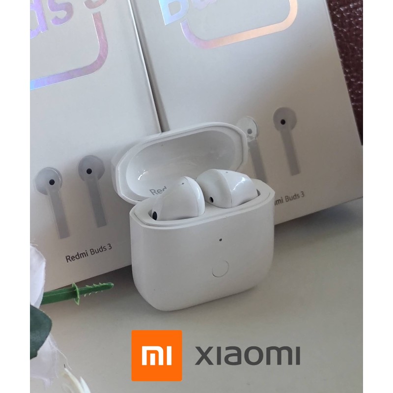 Écouteurs Xiaomi Redmi Buds 3  Sans Fil, Réduction de Bruit & Autonomie 20h